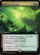 Immoral Bargain (Extended Art) [Secrets of Strixhaven Commander] - Destination Retro