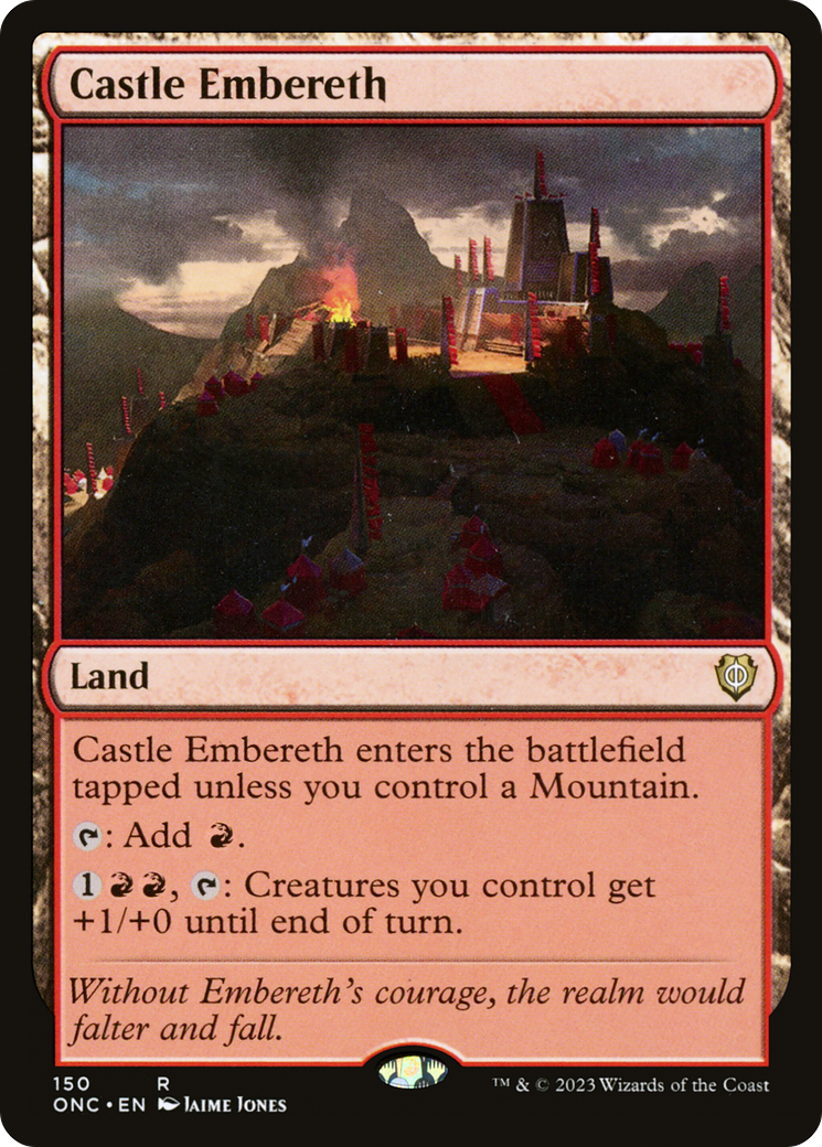 Castle Embereth [Phyrexia: All Will Be One Commander] - Destination Retro