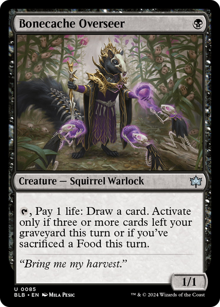 Bonecache Overseer [Bloomburrow] - Destination Retro