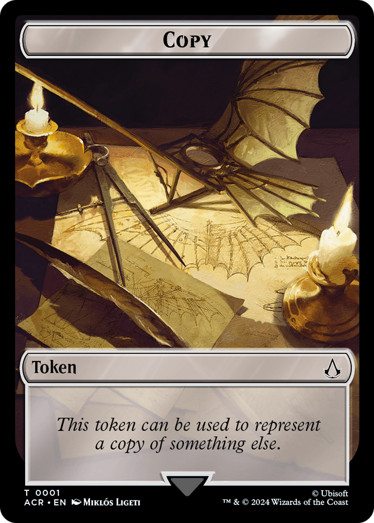 Assassin // Copy Double-Sided Token [Assassin's Creed Tokens] - Destination Retro
