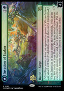 Invasion of Ixalan // Belligerent Regisaur [March of the Machine Prerelease Promos] - Destination Retro