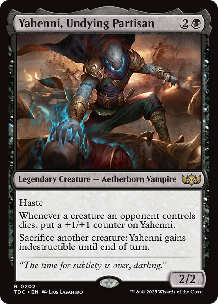 Yahenni, Undying Partisan [Tarkir: Dragonstorm Commander] - Destination Retro