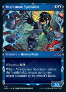Moonsnare Specialist (Showcase Ninja) [Kamigawa: Neon Dynasty] - Destination Retro