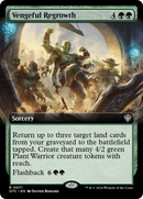 Vengeful Regrowth (Extended Art) [Outlaws of Thunder Junction Commander] - Destination Retro