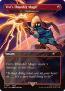 Vivi's Thunder Magic - Lightning Bolt (Rainbow Foil) [Secret Lair Drop Series]