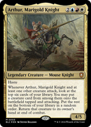Arthur, Marigold Knight [Bloomburrow Commander] - Destination Retro
