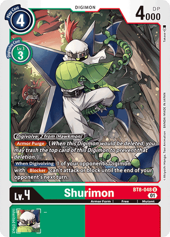 Shurimon [BT8-048] [New Awakening] - Destination Retro