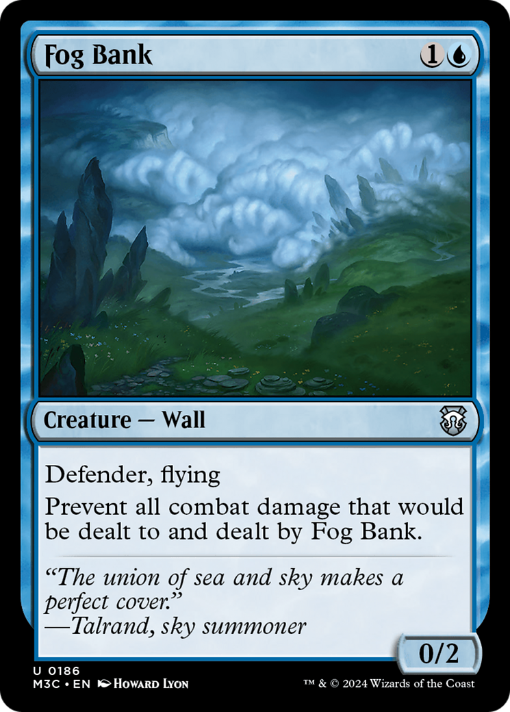 Fog Bank (Ripple Foil) [Modern Horizons 3 Commander] - Destination Retro