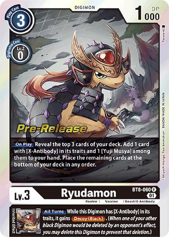 Ryudamon [BT8-060] [New Awakening Pre-Release Cards] - Destination Retro
