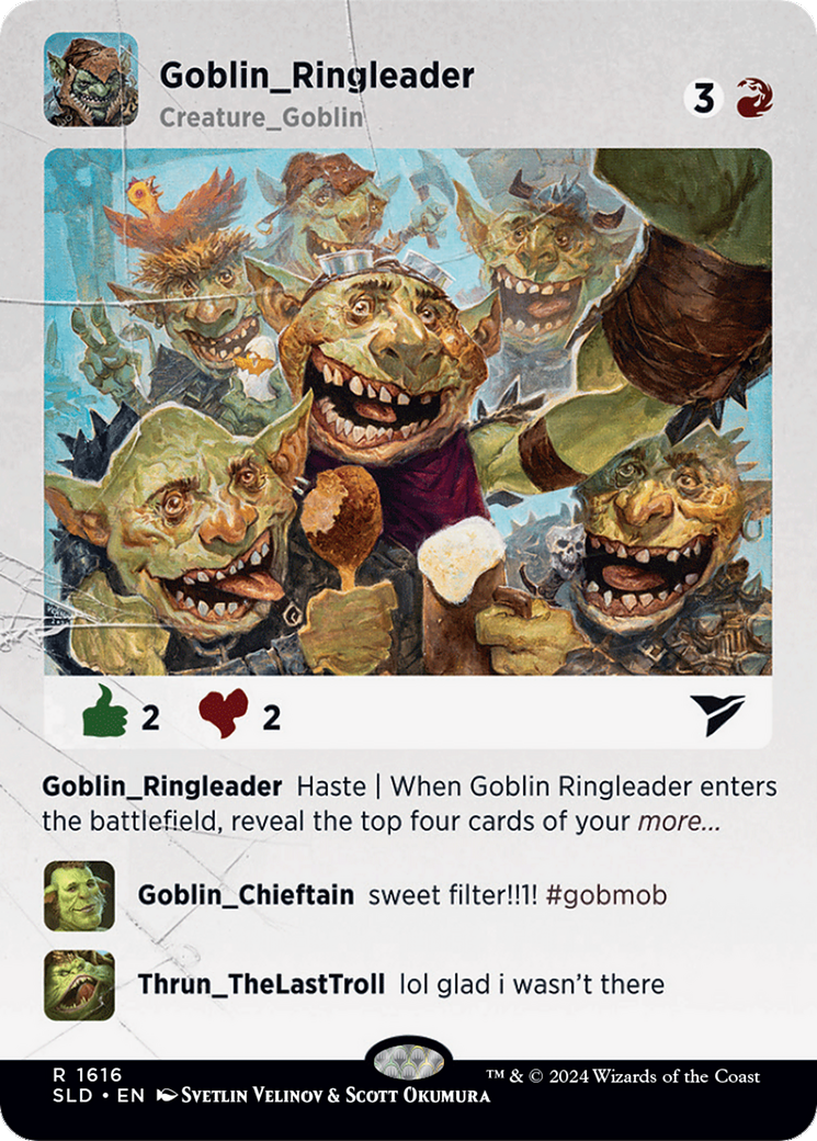 Goblin Ringleader [Secret Lair Drop Series] - Destination Retro