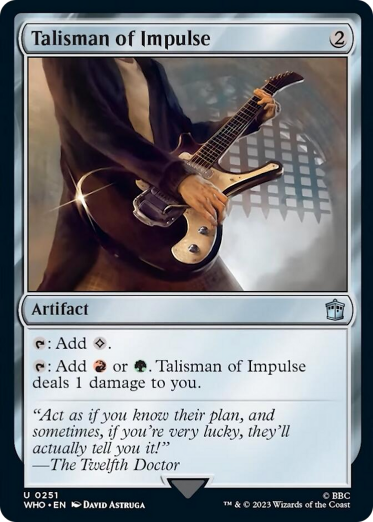 Talisman of Impulse [Doctor Who] - Destination Retro