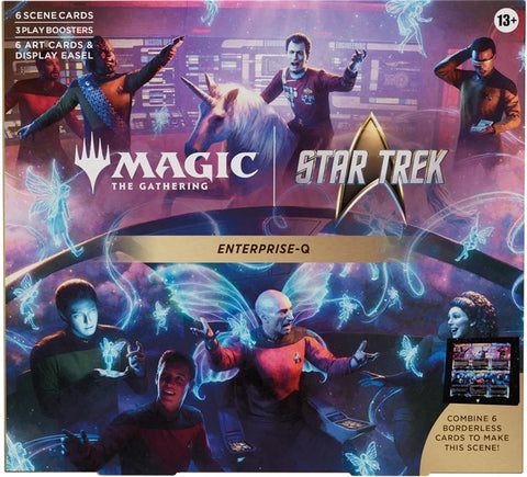MTG - STAR TREK - SCENE BOX - ENTERPRISE-Q (AVAILABLE NOVEMBER 6TH, 2026) - Destination Retro