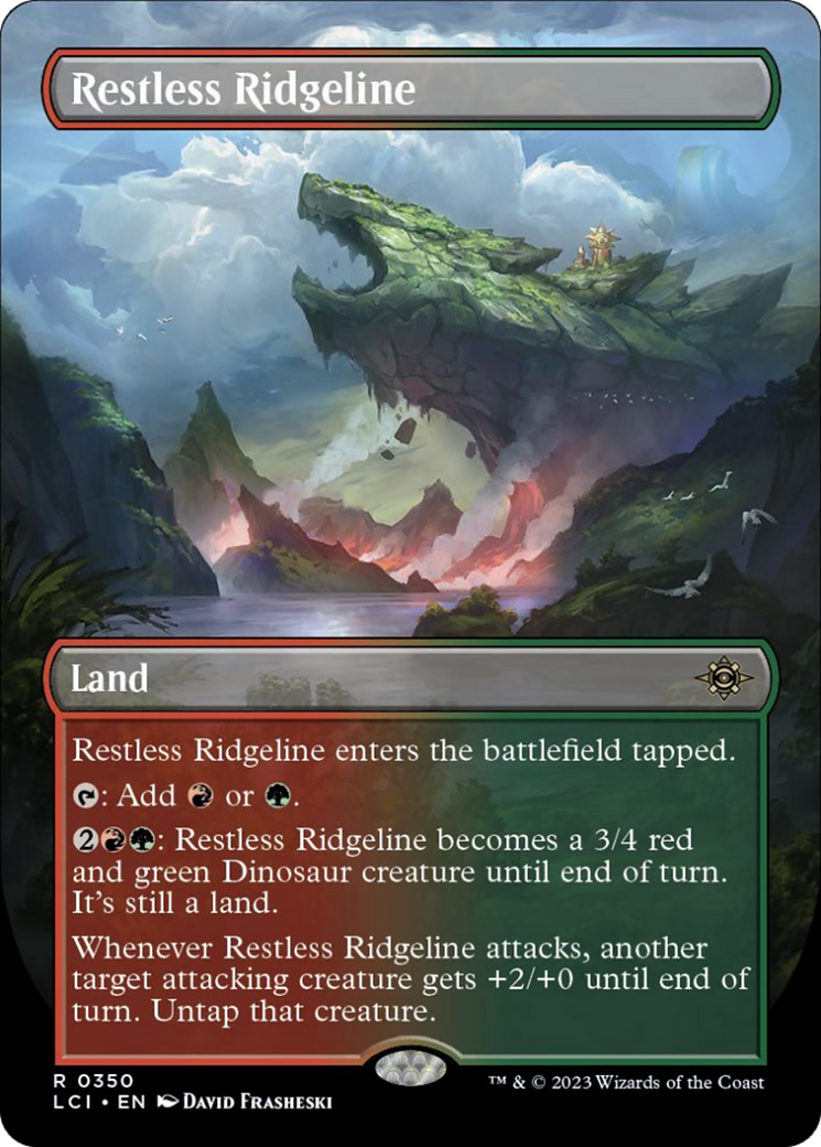 Restless Ridgeline (Borderless) [The Lost Caverns of Ixalan] - Destination Retro