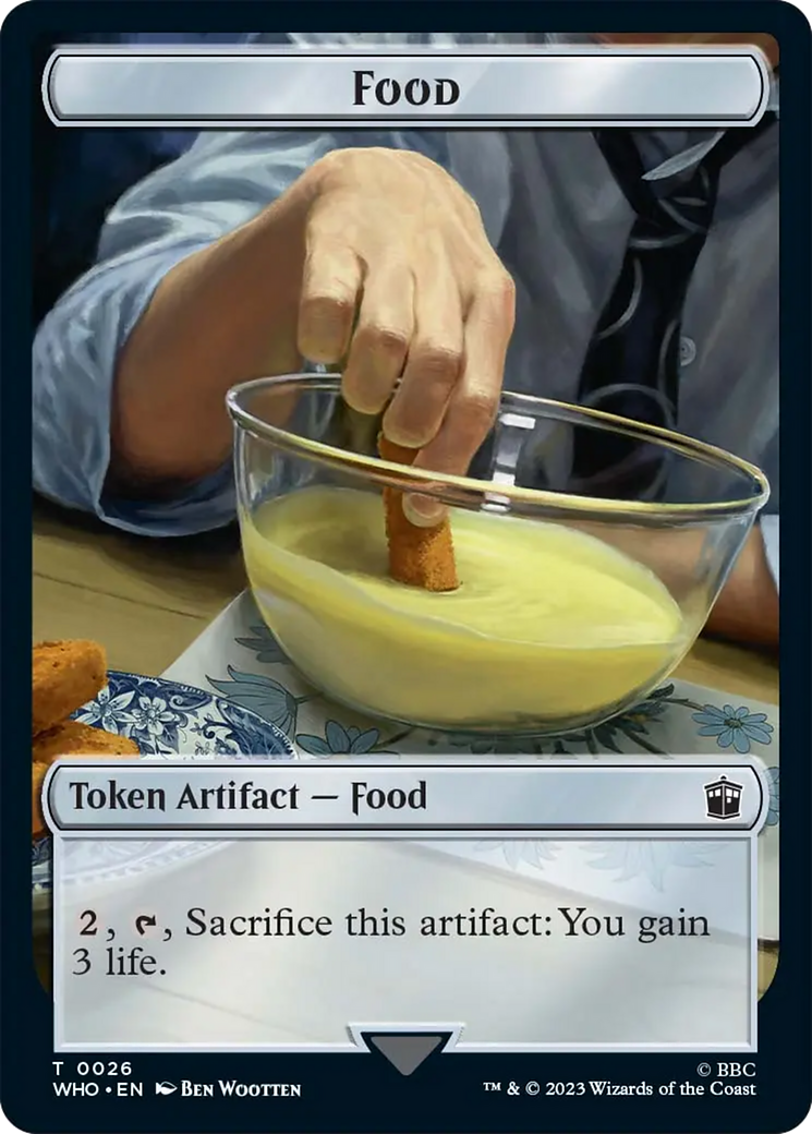 Food Token [Doctor Who Tokens] - Destination Retro