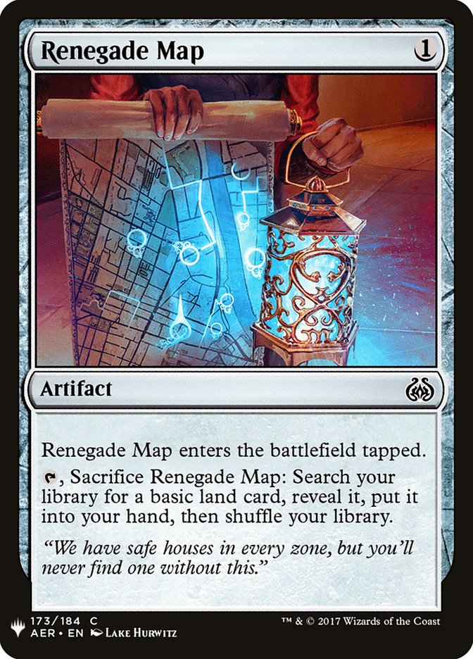 Renegade Map [Mystery Booster] - Destination Retro