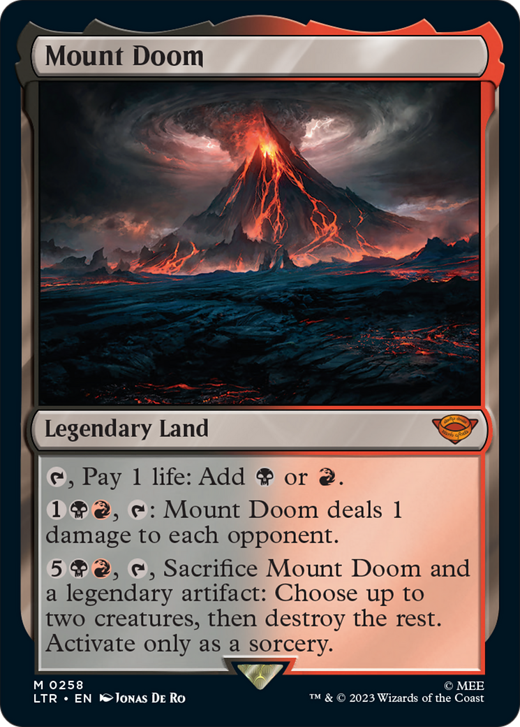 Mount Doom [The Lord of the Rings: Tales of Middle-Earth] - Destination Retro