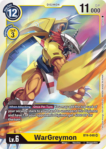 WarGreymon [BT4-048] [Great Legend] - Destination Retro