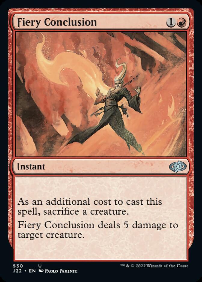 Fiery Conclusion [Jumpstart 2022] - Destination Retro