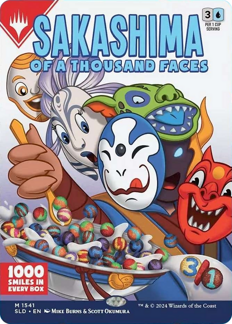 Sakashima of a Thousand Faces (Rainbow Foil) [Secret Lair Drop Series] - Destination Retro