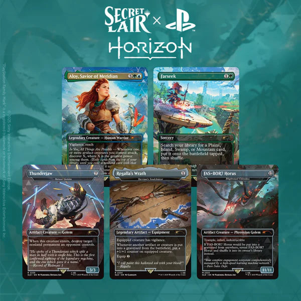 Secret Lair Drop Series - Secret Lair x Horizon: Into the Forbidden West - Destination Retro