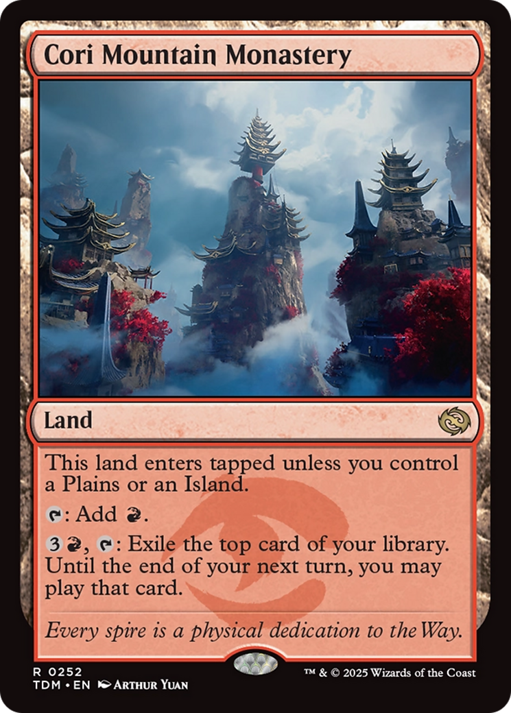 Cori Mountain Monastery [Tarkir: Dragonstorm] - Destination Retro