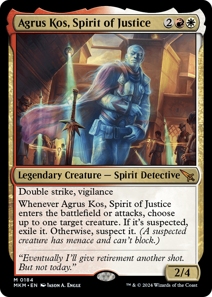 Agrus Kos, Spirit of Justice [Murders at Karlov Manor] - Destination Retro