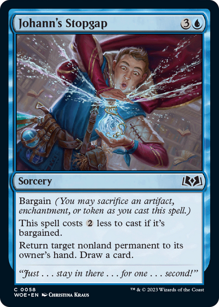 Johann's Stopgap [Wilds of Eldraine] - Destination Retro