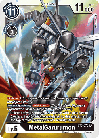 MetalGarurumon [BT5-070] [Battle of Omni] - Destination Retro