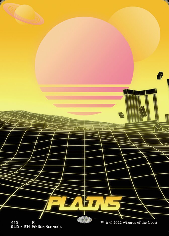 Plains (415) [Secret Lair Drop Series] - Destination Retro