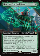 Nev, the Practical Dean (Extended Art) [Secrets of Strixhaven Commander] - Destination Retro