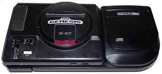 Console - Sega - Sega CD Model 2 with Sega Genesis Model 1 Console - Sega CD/Sega Genesis - Destination Retro