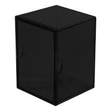 TCG - Ultra Pro - Eclipse - 2 Piece Deck Box - Jet Black - Destination Retro