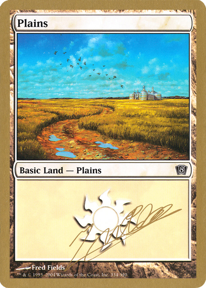 Plains (jn334) (Julien Nuijten) [World Championship Decks 2004] - Destination Retro