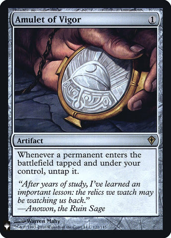 Amulet of Vigor [Mystery Booster] - Destination Retro