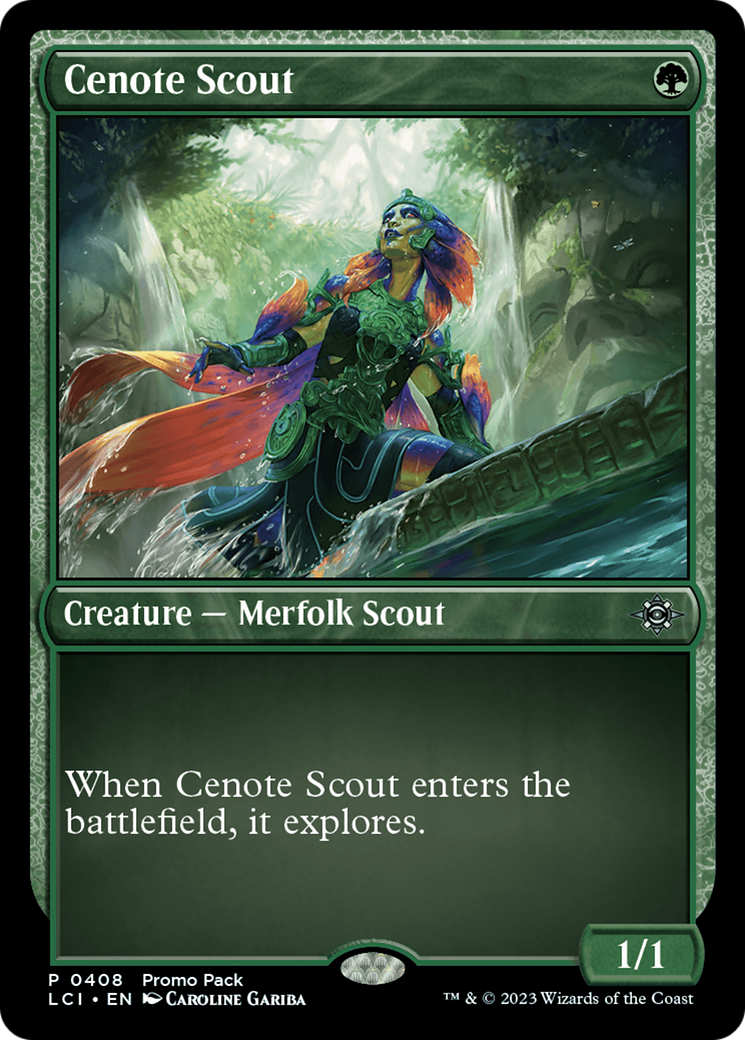 Cenote Scout [The Lost Caverns of Ixalan Promos] - Destination Retro