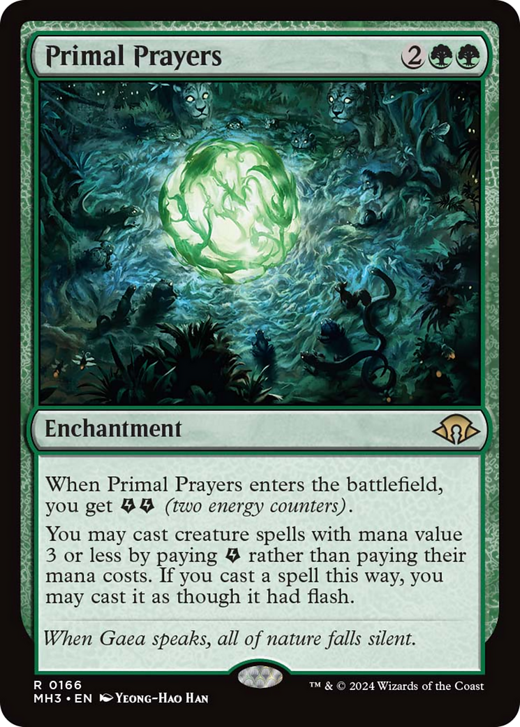 Primal Prayers [Modern Horizons 3] - Destination Retro
