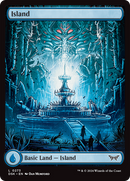 Island (273) - Full Art [Duskmourn: House of Horror] - Destination Retro