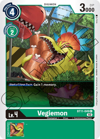 Vegiemon [BT11-049] [Dimensional Phase] - Destination Retro