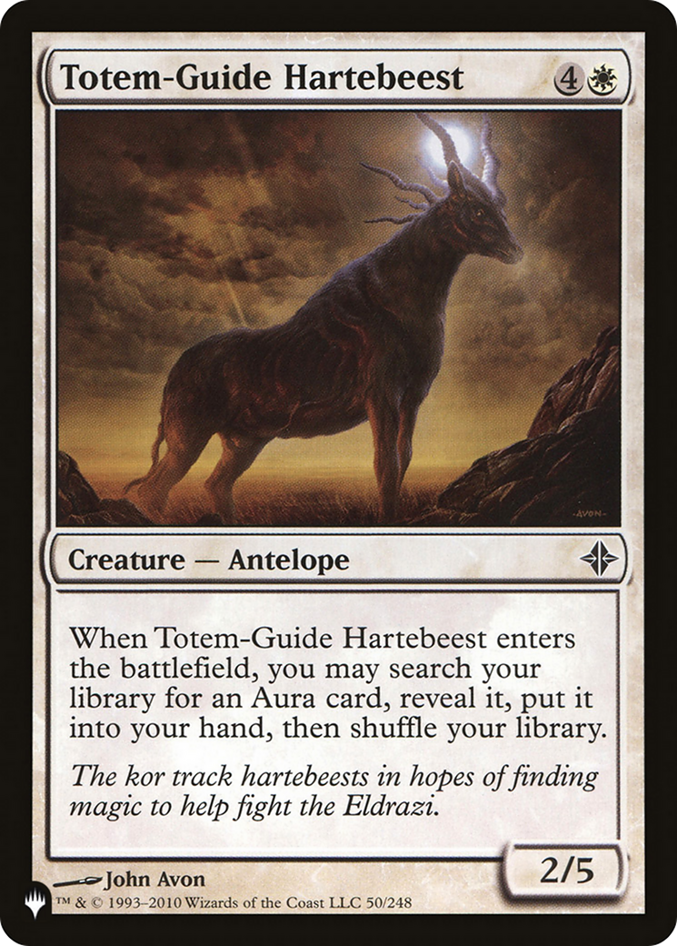 Totem-Guide Hartebeest [The List] - Destination Retro
