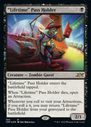 "Lifetime" Pass Holder (Galaxy Foil) [Unfinity] - Destination Retro