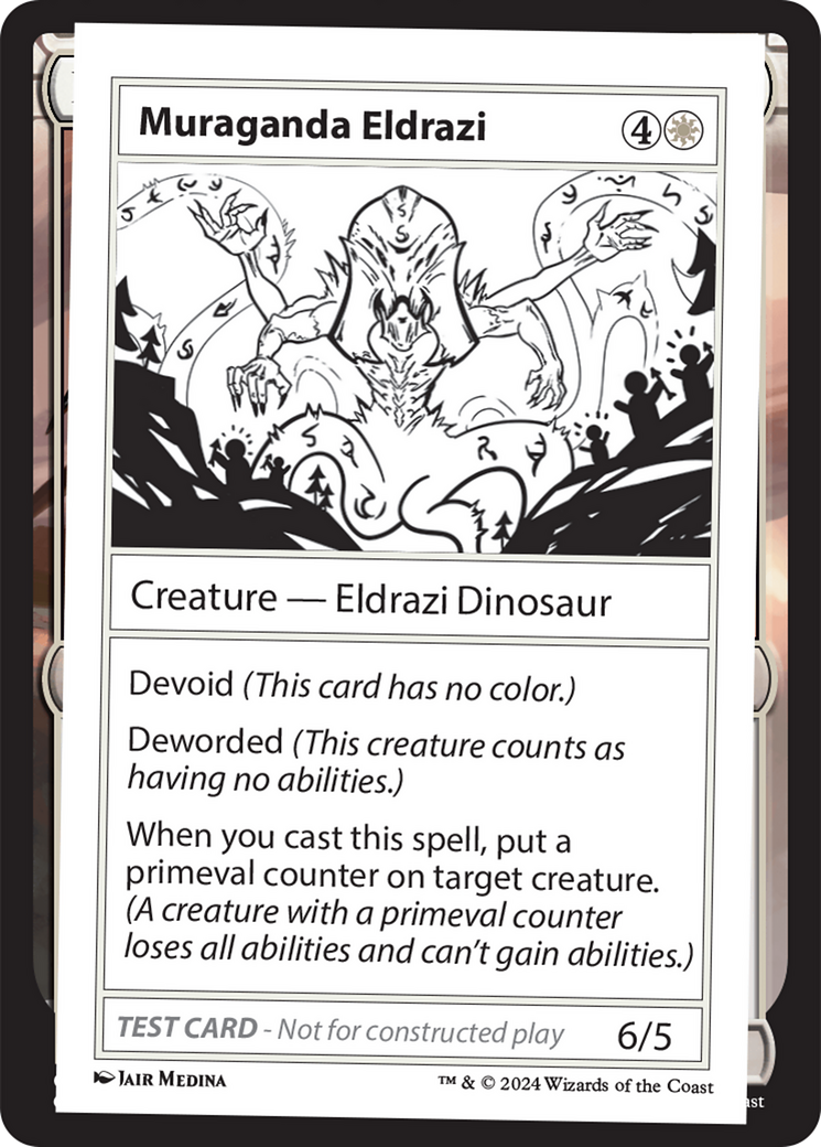 Muraganda Eldrazi [Mystery Booster 2 Playtest Cards] - Destination Retro