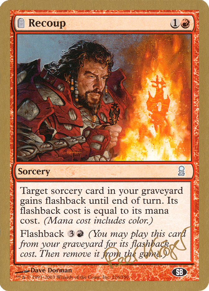 Recoup (Peer Kroger) (SB) [World Championship Decks 2003] - Destination Retro