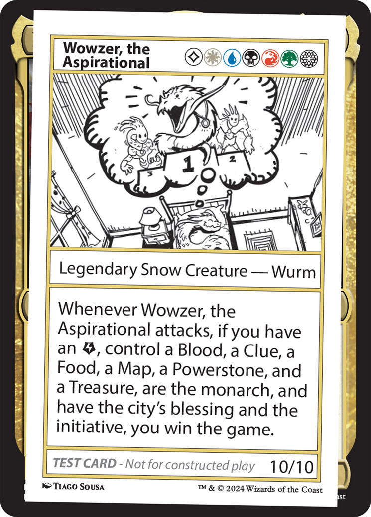 Wowzer, the Aspirational [Mystery Booster 2 Playtest Cards] - Destination Retro