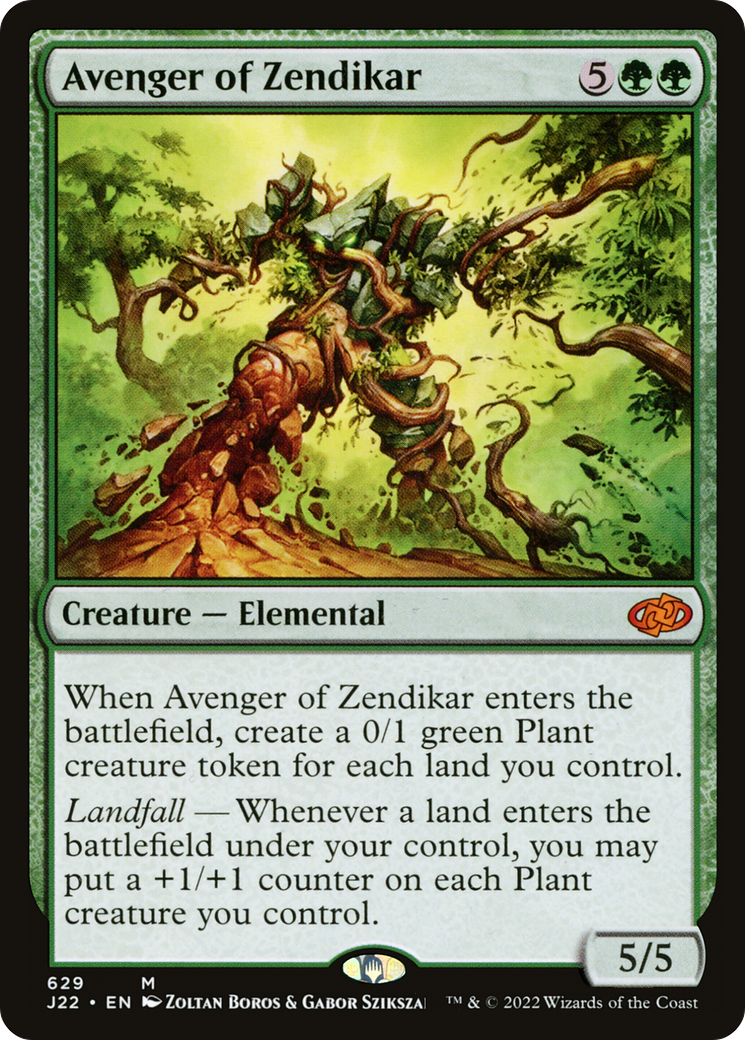 Avenger of Zendikar [Jumpstart 2022] - Destination Retro