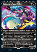 Tatsunari, Toad Rider (Showcase Ninja) [Kamigawa: Neon Dynasty] - Destination Retro