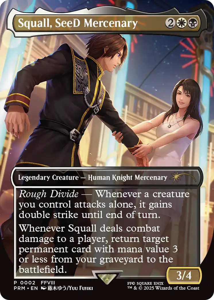 Squall, SeeD Mercenary [Standard Showdown Promos] - Destination Retro