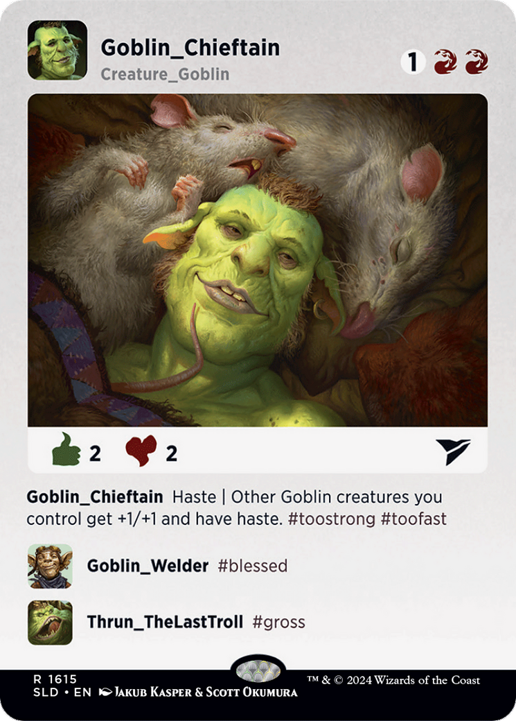 Goblin Chieftain [Secret Lair Drop Series] - Destination Retro