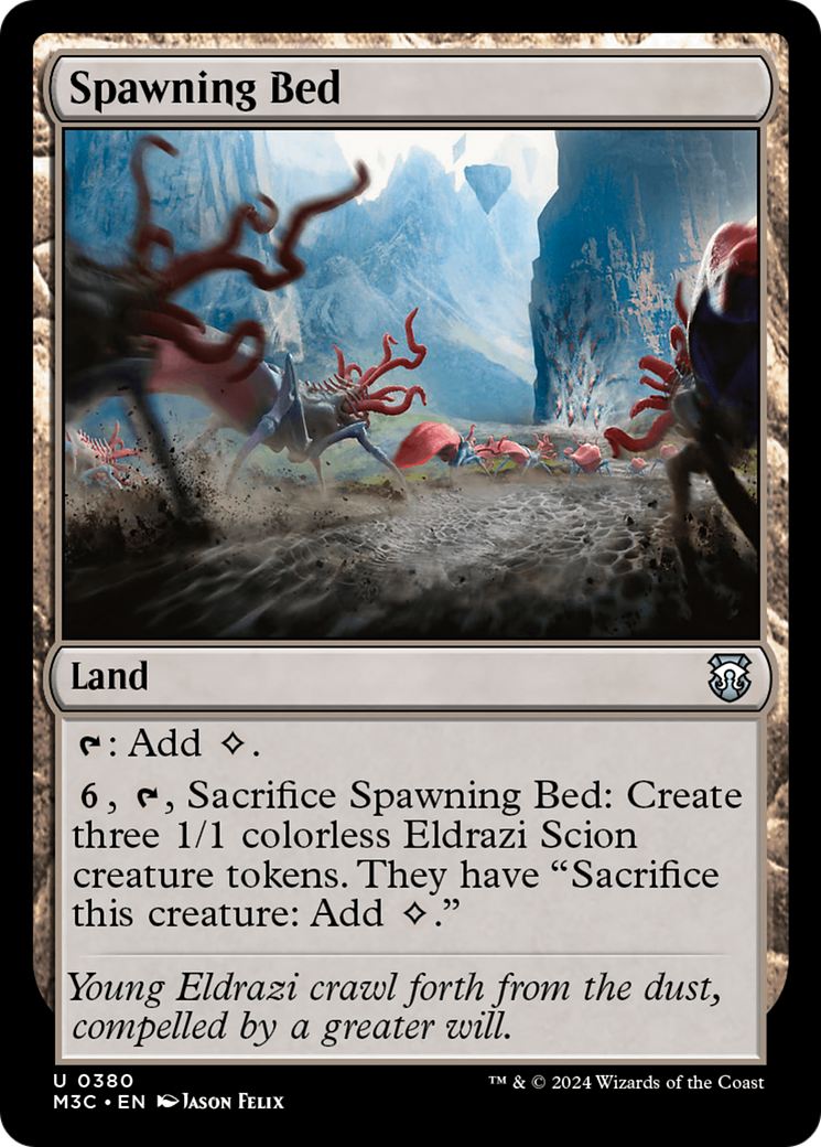 Spawning Bed (Ripple Foil) [Modern Horizons 3 Commander] - Destination Retro