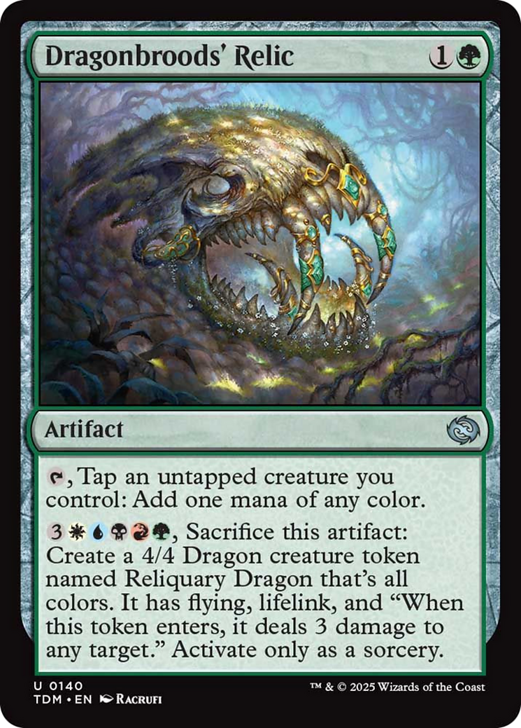 Dragonbroods' Relic [Tarkir: Dragonstorm] - Destination Retro