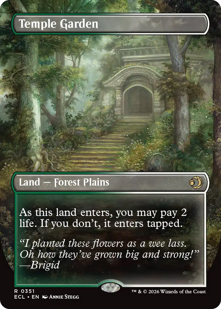 Temple Garden (Borderless) [Lorwyn Eclipsed] - Destination Retro